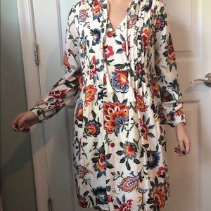 Old Navy Floral Paisley Petite Dress